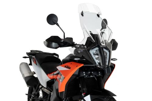 Bulle touring Puig avec visière pour transformer vos voyages à moto en pure expérience confort