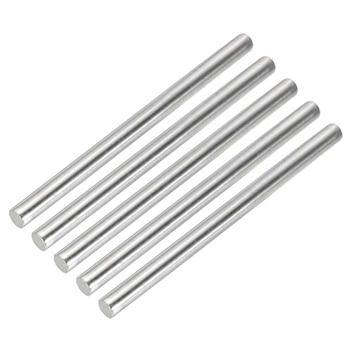 Tiges rondes en acier inoxydable 304 pour bricolage automobile modélisme 12,7 mm x 200 mm