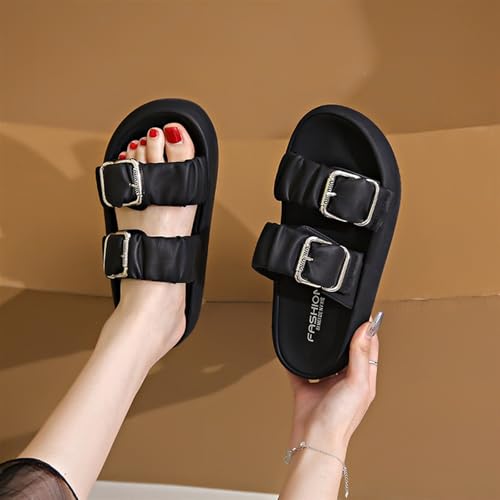 Women's Fashion Open Toe Flat Sandals Non-Slip Breathable Comfort2