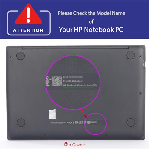 mCover coque rigide HP ProBook Fortis 14 G9 G10 transparente
