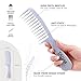 TADA Natural Beauty Set Hair Brush Detangler for All Hair Type Curly, Thick, Wavy, and Thin Hair - Hair Brush Set for Women, Men, Kids (3PK Blue)