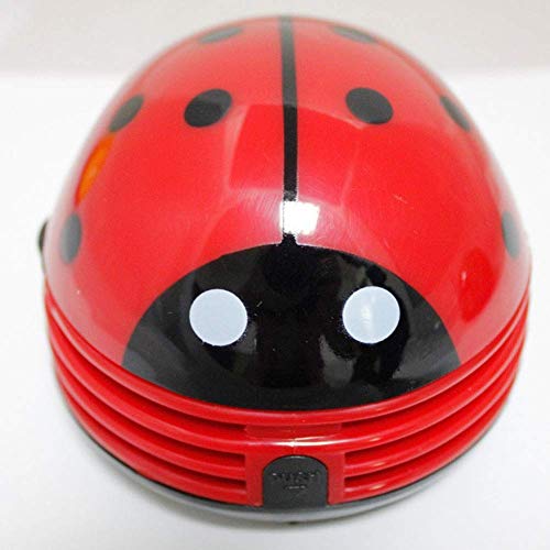 Geräuscharmer Haushaltsstaubsauger Neuer Mini-Staubsauger für Marienkäfer-Desktop-Tastatur-Ascher