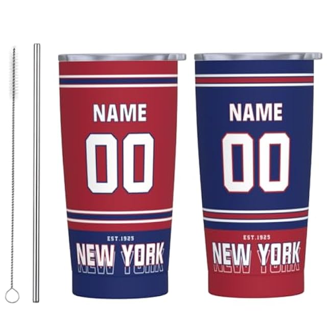 Green Bay Customize 20oz stainless steel Cup and Straw, Gifts for Men Women, Stainless Steel Vacuum Insulated Flip Straw Spill Proof Travel Mug Cup