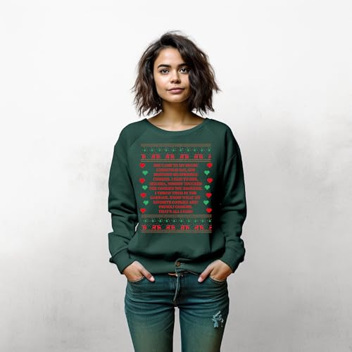 She Brought Me Sprinkle Cookies Sweatshirt, Ugly Christmas Sweatshirt3