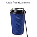 SPRINGPACK Disposable Paper Coffee Cups with Lids, 100 pack 12 oz Ripple Wall Insulated To Go Coffee Cups for Hot/Cold Beverage, Recyclable Takeaway Drinking Cups for Home Office Cafe Parties