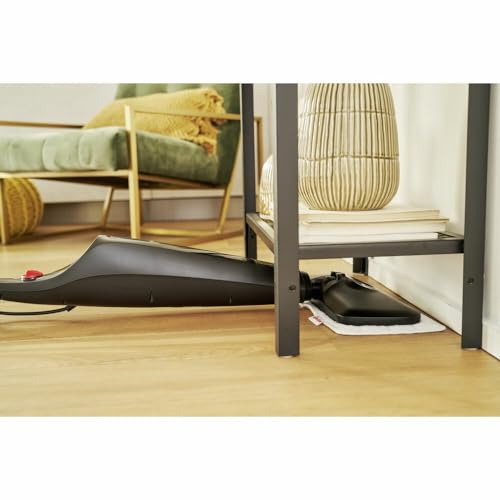 Vileda Steam Dampfreiniger Plus XXL 1550 W Schwarz Rot Bodenplatte 40 cm