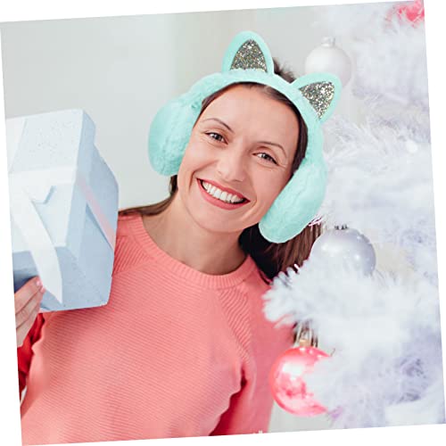 Orejeras de invierno diseño de gato regalo original para deportistas 2
