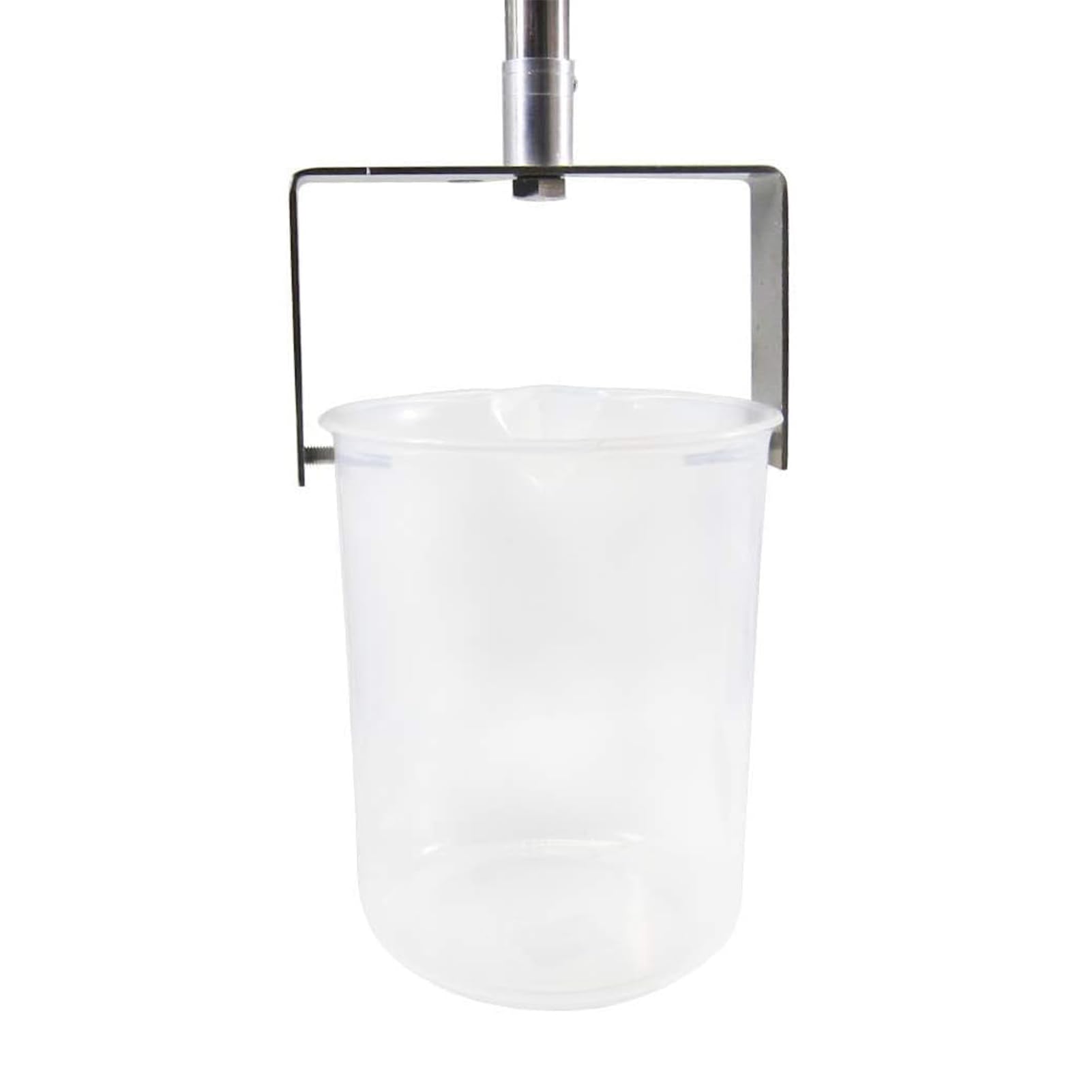 Tragbares Probengefäß,Vertikaler Teleskop Wasserproben Set,Schöpfkelle Edelstahl,Pendelbecher Probenehmer Stange für Flüsse/Wasserauslässe