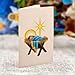Freshcut Paper Pop Up Christmas Cards, 15 Inch Starlit Nativity, Pop Up 3D Greeting Cards, Paper Nativity Scene Decoration, Christmas Card, Holiday Card, Blank Notecard & Envelope