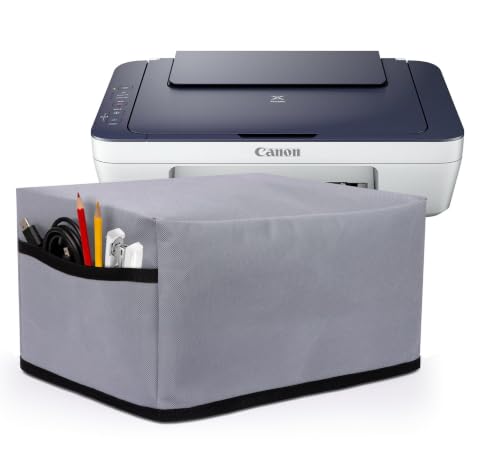 Image of Cranique Dust Proof Printer Cover for Canon Pixma E470 / E477 / MG3070S / MG2577S (Grey)