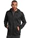 Champion Men's Fleece Jacket, Black Heather, Small