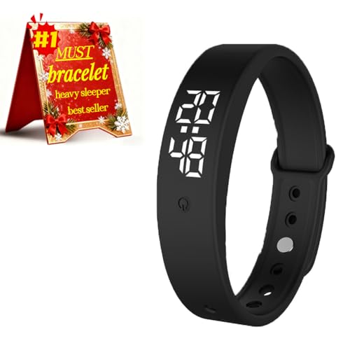 RITHEM Vibration Alarm Watch & Wristband for Heavy Sleepers