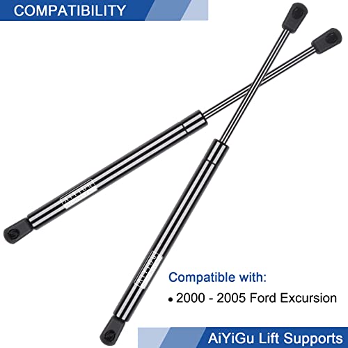 AiYiGu Rear Window Glass Shocks Struts Lift Supports Gas Springs 6600 Compatible with 2000-2005 Ford Excursion Base/Eddie Bauer/Limited/XLS/XLT Sport Utility 4-Door Replacement SG304066, Pack of 2 - Thumbnail 4