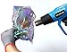 VViViD+ Ultra Gloss White Vinyl Wrap (1ft x 5ft) + Blaze Turbo Heat Gun Bundle - M0