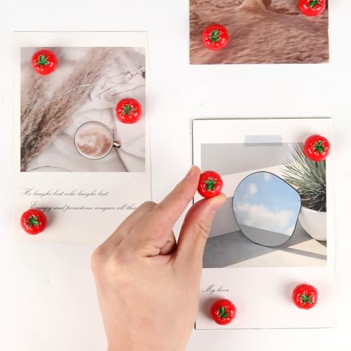 Imanes Decorativos Tomates Mini 12 piezas miniatura 3