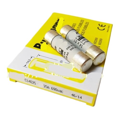 Fusible C14G25 25A haute tension 690V pour sécuriser vos circuits électriques