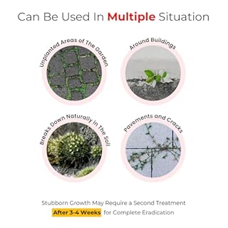 Advanced Concentrated Weedkiller 80ml x 3 Sachets Super Strength Advanced Glyphosate Weed killer Kills Weeds & Roots Pesticides Brambles Ivy Tree Stumps for Plant & Garden Protection