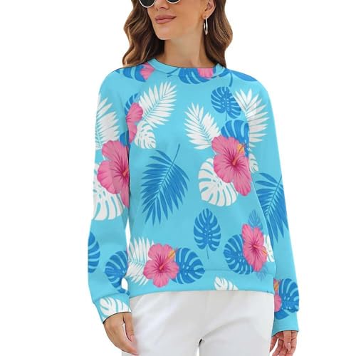 velumair Womens Sweatshirt Ivory White Pumpkin Crewneck Pullover Hoodies Long