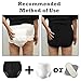 AQX Adult Cloth Diaper Cover for Incontinence, Active Waterproof Leakproof Latex Pants, Noiseless Reusable Washable Pull Up Plastic Pants (No Cotton Inside, 2XL)