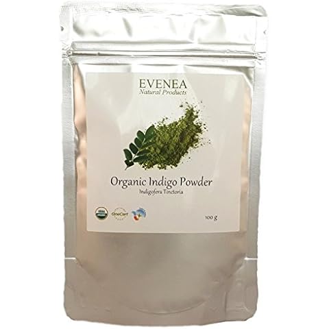 Premium Quality Pure CERTIFIED ORGANIC Indigo Leaf Powder (India) (100g) Cover
