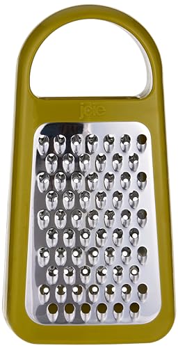 Joie Tower Grater – Double-Sided Stainless Steel Cheese & Vegetable Grater, BPA-Free & Dishwasher Safe, Assorted Colors - Image 2