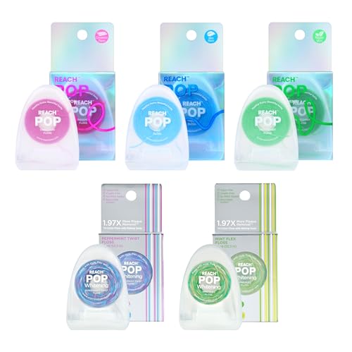 Reach POP Variety Dental Floss 5 Pack