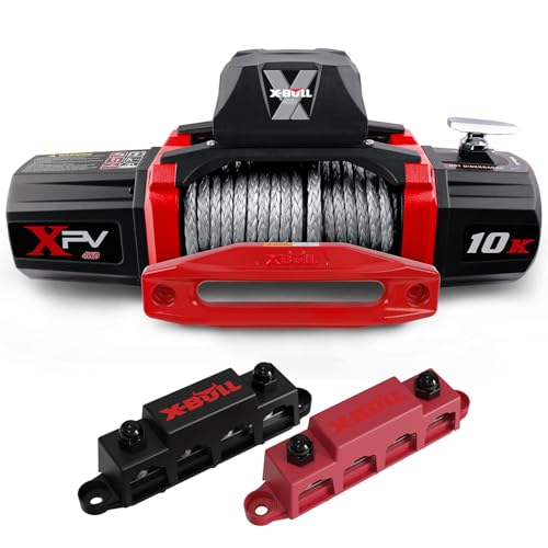 Winch Eléctrico X-BULL 10000 lb Capacidad 12V Kit