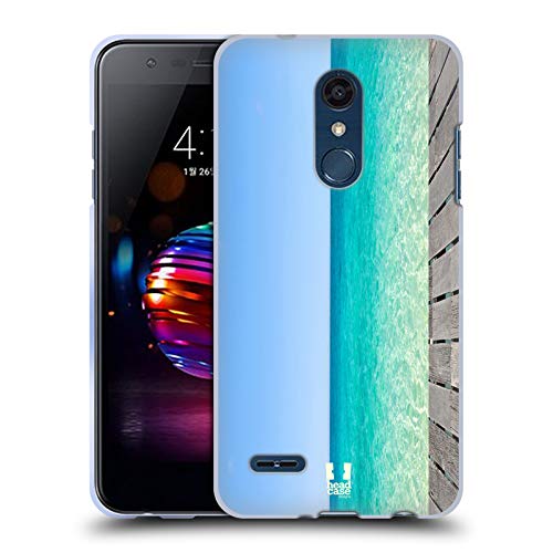 Head Hülle Designs Blaues Meer Und Friedlicher Himmel W&evolle Strände Soft Gel Handyhülle Hülle kompatibel mit LG X4 Plus