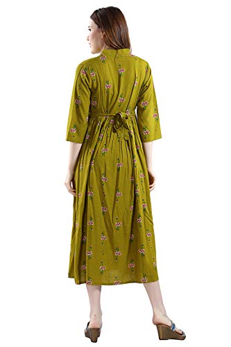 Image of AV2 Women's Rayon Relaxed Fit A Line Maternity Wear
