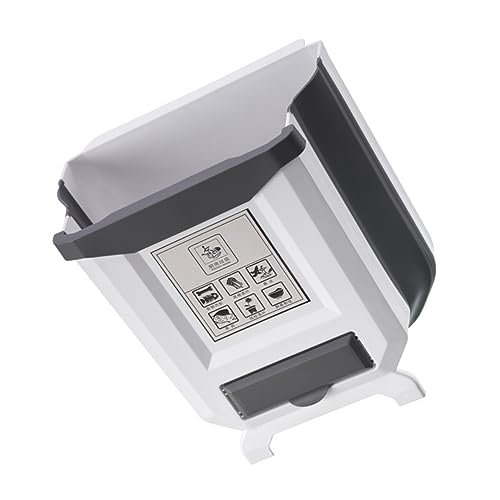 POPETPOP 1pezzi Cestino Spazzatura Pieghevole Da Appendere Contenitore Rifiuti Cucina Salvaspazio Pattumiera Auto Ripiegabile Per Organizzare i Rifiuti