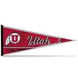 Rico Industries NCAA Utah Utes Classic 12" x 30" Felt Wall Décor Pennant - Great for Home/Bed Room/Man Cave Décor