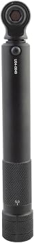 Topeak Torq Stick 2-10 Nm Adjustable Torque Wrench Compact +/- 4% Precision Tool for Bike Maintenance with Reversible Ratcheting Head and 5 Bit Storage Pen 3/4/5 Hex + T20 T25 Torx Bits