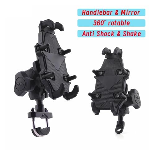 Support téléphone moto antichoc guidon évite vibrations Transalp