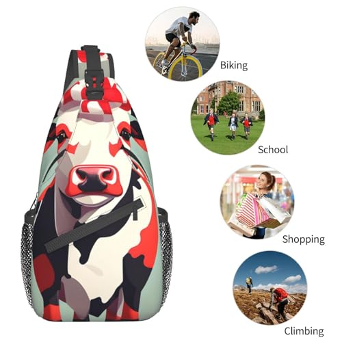 Mochila tipo bandolera para senderismo y viaje miniatura 6