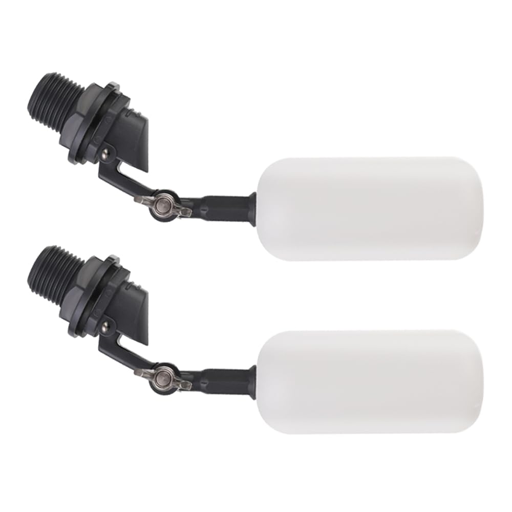 Photo 1 of Cxztxcl Float Valve,standard 1/2 inch thread Automatic Water System Filler?Adjustable Arm for Ponds,Plastic Float Ball Valve?Automatic Water Level Control,Fountain Float,Livestock Water Trough
