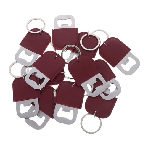 HYTROVE 12個 バーテンダー ステンレス ボトル オープナー キッチン ビール ボトル オープナー プ バー キーチェーン ビール オー