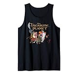Official Disney Merchandise Disney Treasure Planet Logo and Characters Camiseta sin Mangas
