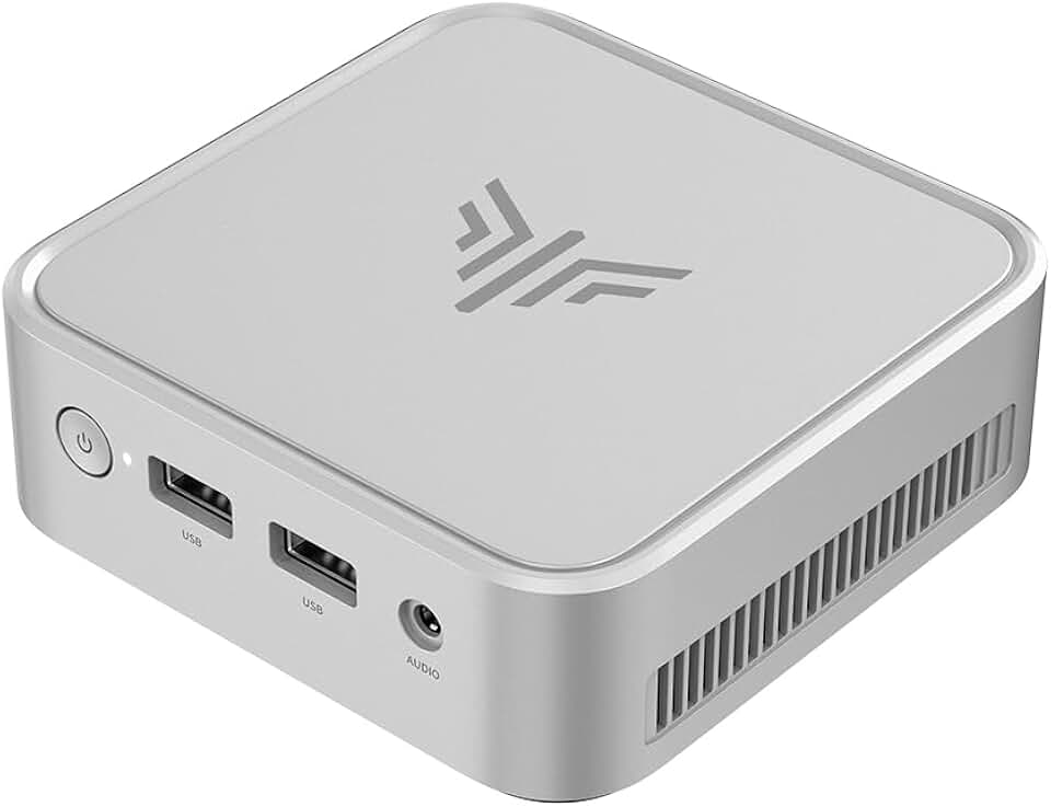 Mini PC AMD Ryzen R3-3250C com 8GB de Ram e 256GB SSD, Computador Compacto com Wifi 5 e Lan, 1x Saída Hdmi e DisplayPort Monitores, 4 Portas Usb A Design Silencioso para Estudo e Trabalho