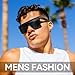 Dollger Oversized Shield Sunglasses for Men Women, Trendy Big Square Flat Top Sun Glasses Fashion One Piece Shades UV Protection