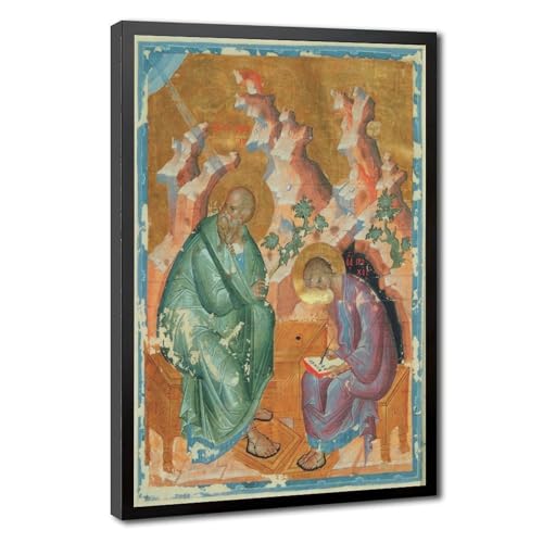 Impression sur toile Saint John Andrei Rublev tableau 30x45 cm