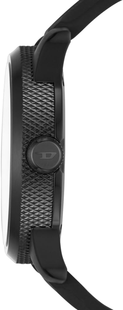 Diesel RASP Watch for Men, Quartz Movement with Silicone, Stainless Steel or Leather Strap