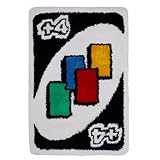 Slothy Fafi Uno Rug – 24X36 Inch Fluffy Cool Rugs for Bedroom, Bathroom, or Game Room – Funky, Aesthetic for Men, Women & Teens – Vibrant Colors with Non-Slip TPR Backing