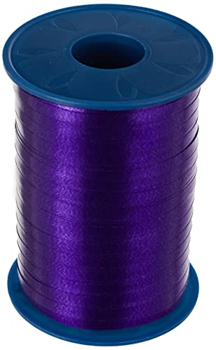 C.E. Pattberg AMERICA Ruban Paquet Cadeau violet, 500 m de Bolduc pour Emballage, Bolduc Largeur 5 mm, Accessoire de Décoration & Bricolage DIY, Ruban...
