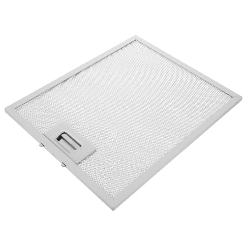 Tofficu Filtro de Aluminio y Acero Plata para Campana Extractora Resistente Grasa y Prolonga Intervalos de Limpieza para Cocinas Uso Frecuente