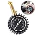 JSDOIN Tire Pressure Gauge - (0-100 PSI) Heavy Duty, Certified ANSI Accurate with Large Easy to Read Glow Dial, Low - High Air Pressure Gauge