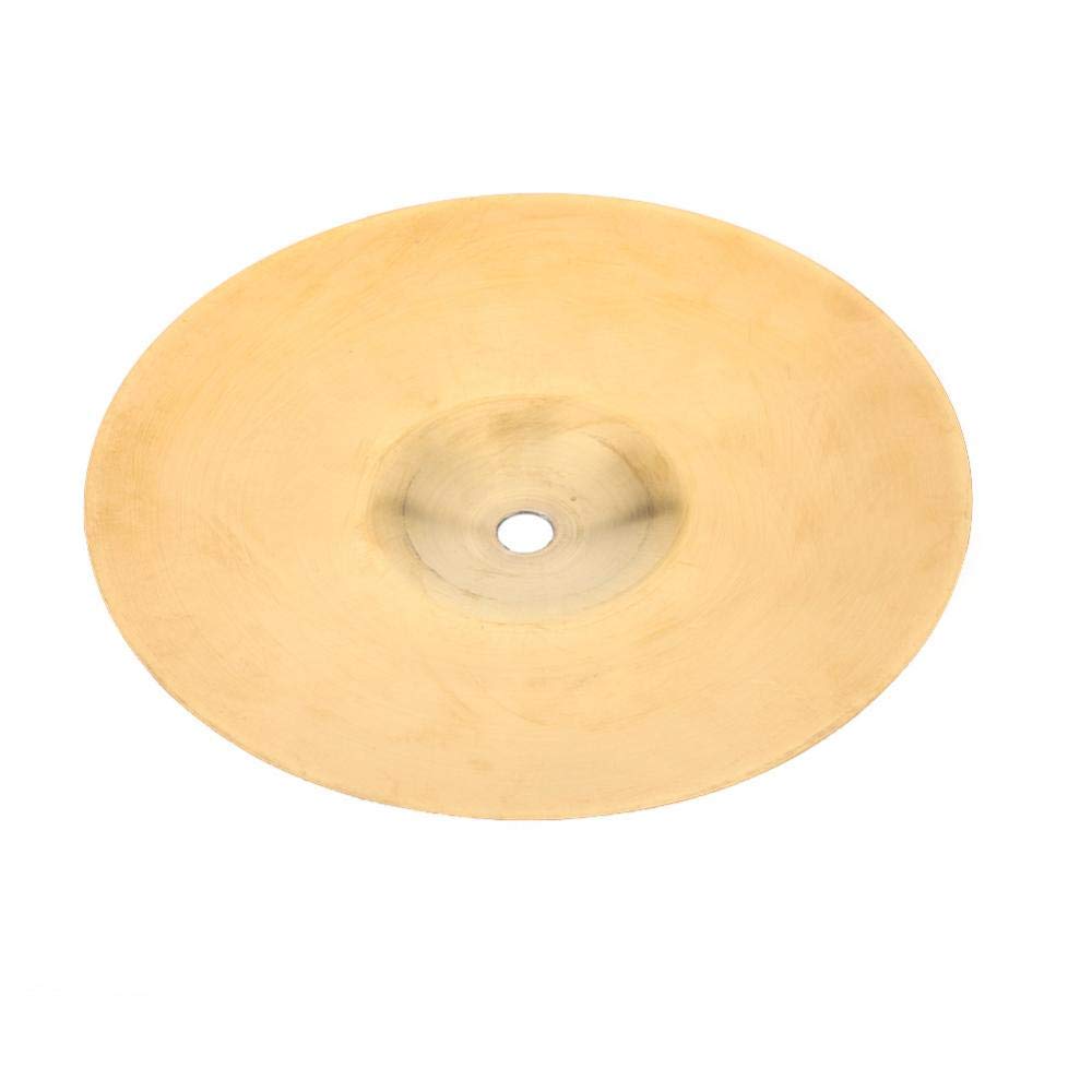 Latón Tambor Platillo, 8inch Splash Cymbal Profesional, Instrumento Musical para Batería Amateur, Home Studio, Escenario, Conciertos, Rehearsals