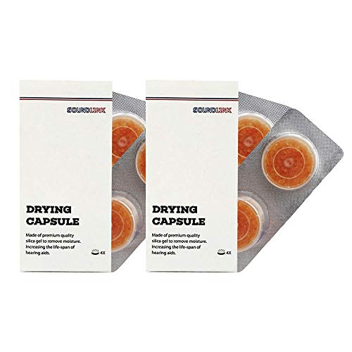 8Pcs Hearing Aid Drying Capsules Dryer For Phonak Charger Case #TOP24