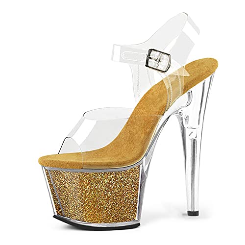 Escarpins à bout ouvert et sandales à talons aiguilles pour chaussure de soirée