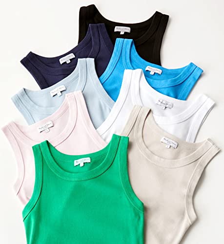 Michael Stars Women's Paloma Wide Binding Cotton Tank Top - Everyday Basic4