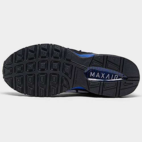 Nike Men's Air Max Torch 4 Sneaker, White/Hyper Blue/Black, 154